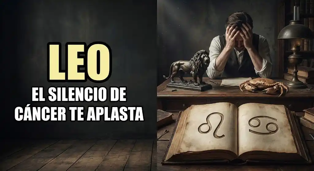 Leo cuando Cáncer te hace sentir culpable sin querer
