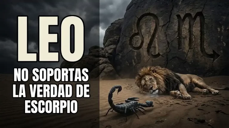 Leo cómo la intensidad de Escorpio pone a prueba tu ego