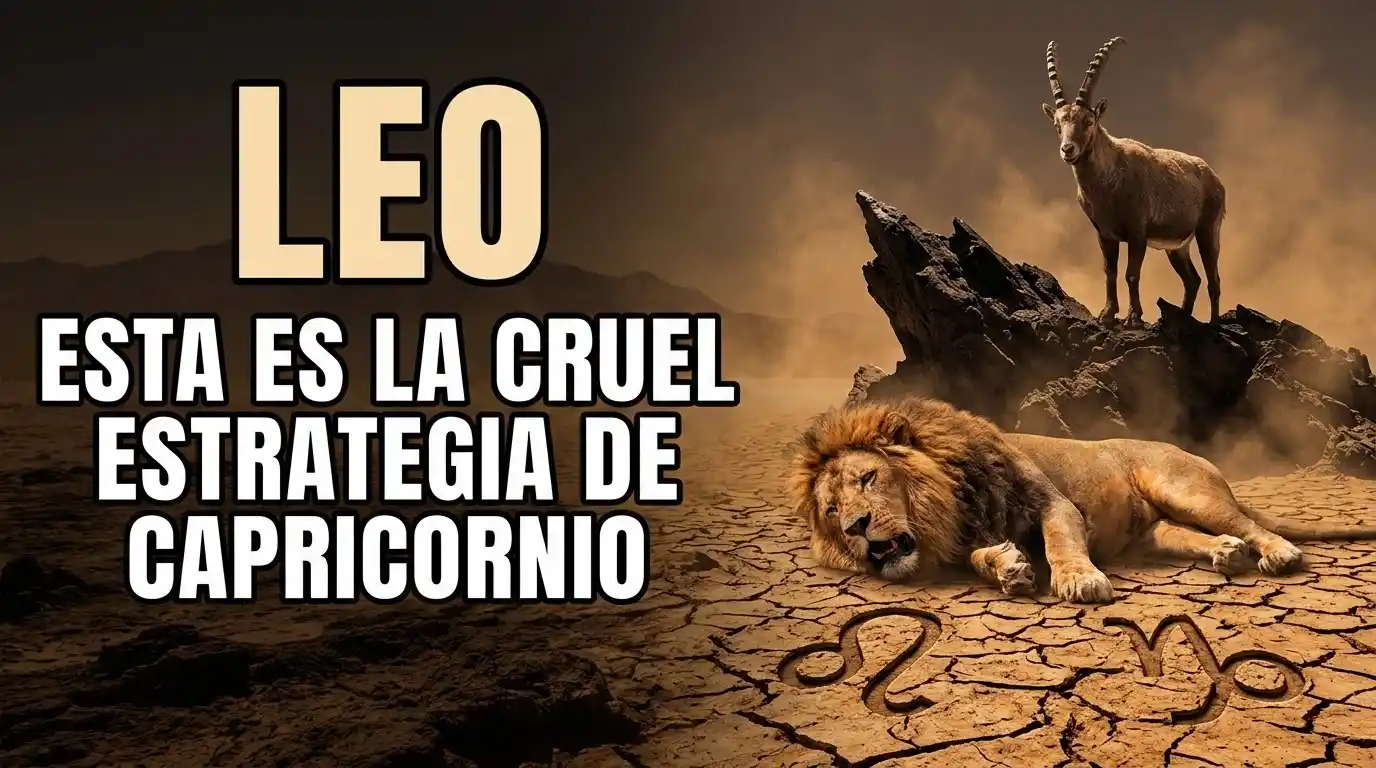 Leo lo que debes aprender de la frialdad de Capricornio